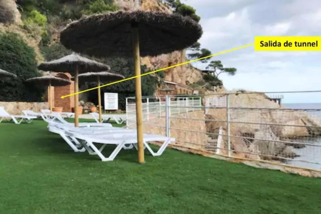 Capsasalbegur137 Piscina Del Mar Vista Al Patio Leilighet Eksteriør bilde